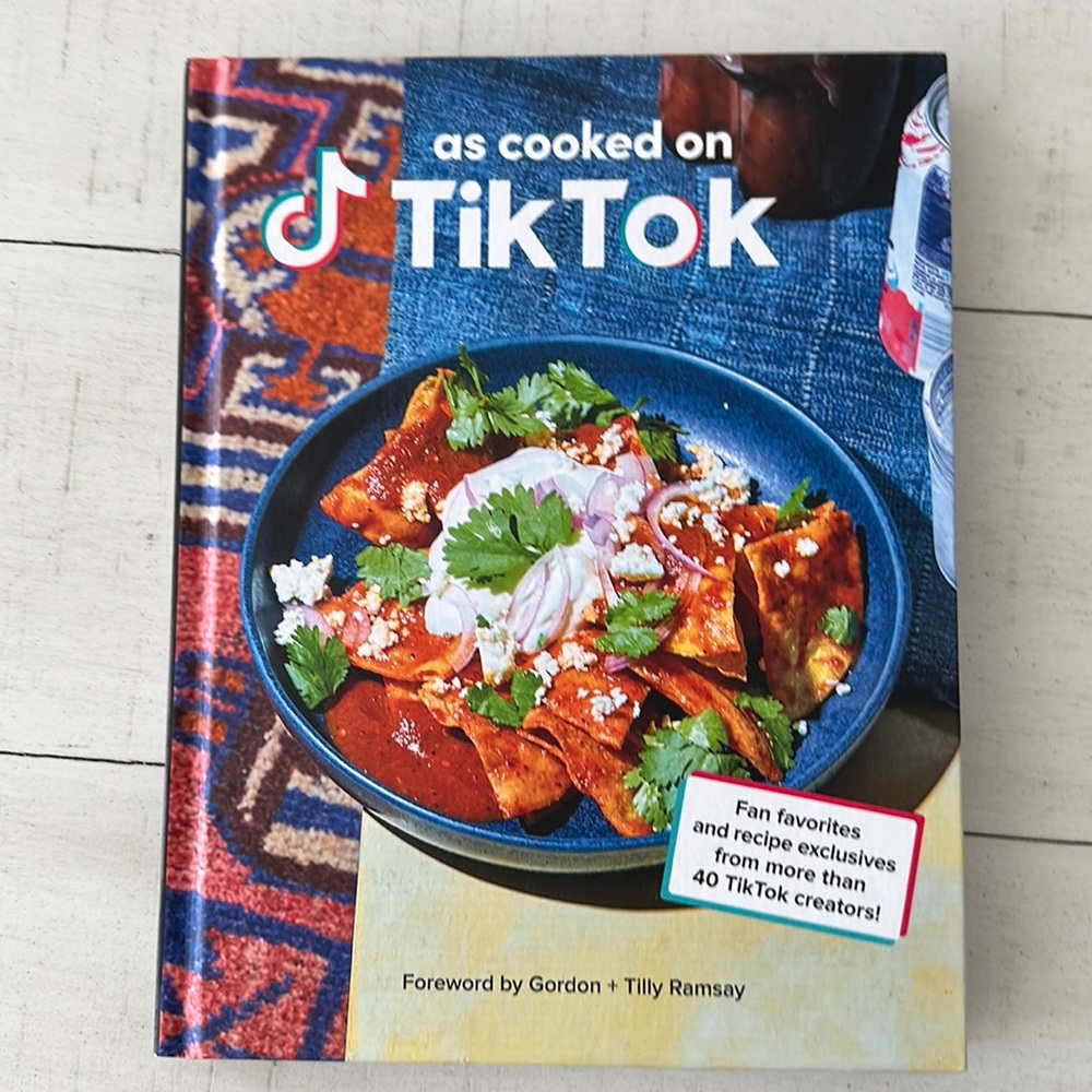 As cooked on Tik Tok book